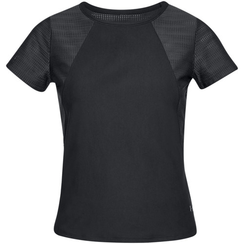 Vêtements Femme T-shirts & Polos Under Armour Vanish Disrupt Mesh Noir