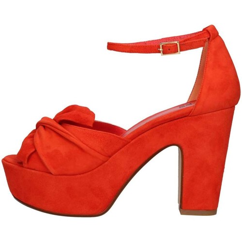 Silvia Rossini 1925 santal Femme orange Orange - Chaussures Sandale Femme  76,00 €
