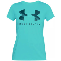 Vêtements Femme T-shirts manches courtes Under Armour Tech Graphic Twist Bleu