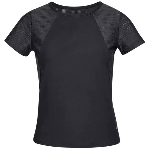 Vêtements Femme T-shirts & Polos Under Armour Vanish Disrupt Mesh Noir