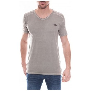Vêtements Homme T-shirts manches courtes Ritchie T-shirt col V en coton NORMAN Beige