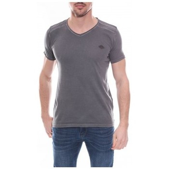 Vêtements T-shirts & Polos Ritchie T-shirt col V en coton NORMAN Gris