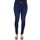 Vêtements Femme Pantalons Pallas Cuir Pantalon en jean ref_sof43071-bleu marine Bleu