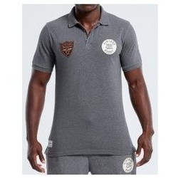 Vêtements Polos manches courtes Rugby Division Polo rugby adulte - Triomphe - Gris