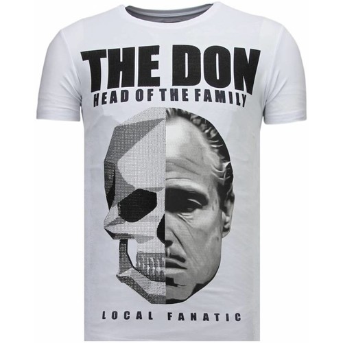 Vêtements Homme T-shirts manches courtes Local Fanatic 65020367 Blanc