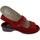 Chaussures Sandales et Nu-pieds Calzaturificio Loren LOM2716ro Rouge