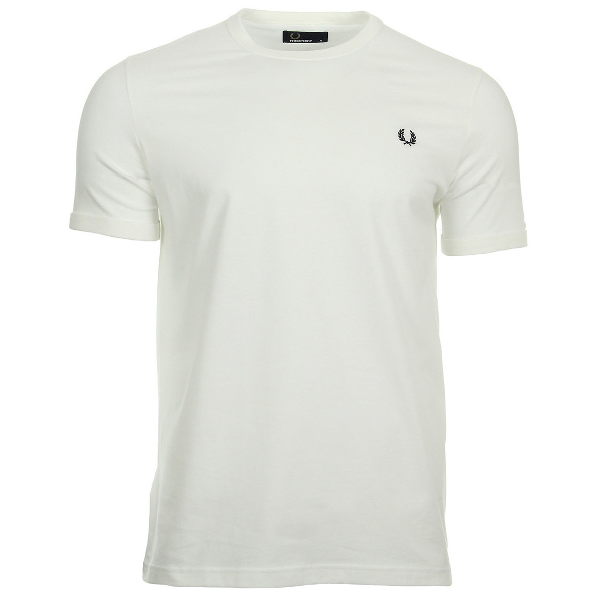 Vêtements Homme T-shirts manches courtes Fred Perry Ringer Blanc