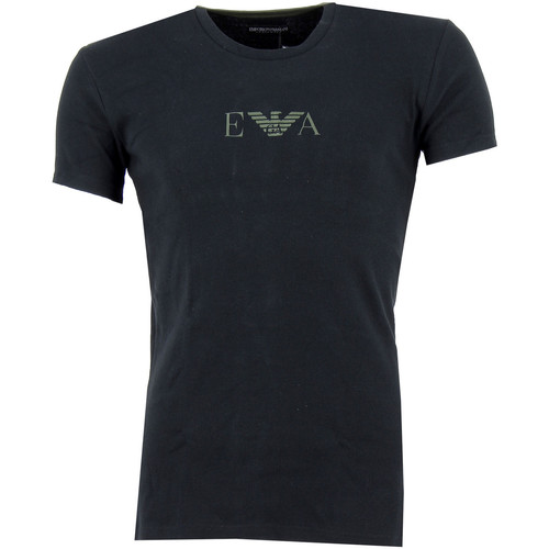 Vêscreen Homme T-shirts & Polos Emporio Armani cargo-pocket polo shirt Tee-shirt Noir