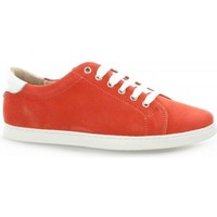 Chaussures Femme Baskets mode So Send Baskets cuir velours  cail Rouge