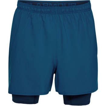 Vêtements Homme Shorts / Bermudas Under Armour Qualifier 2-in-1 Bleu