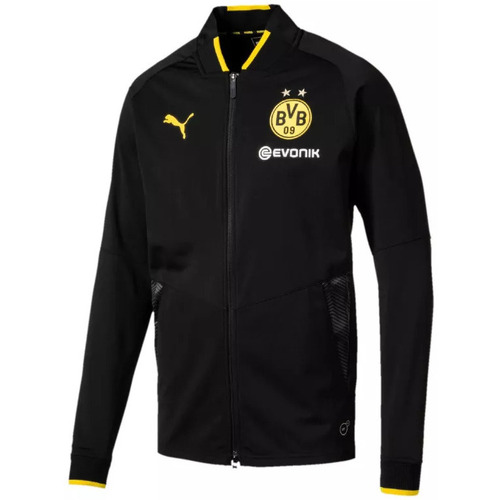 Vêtements Homme Vestes de survêtement Camisa Puma Dortmund Stadium Noir