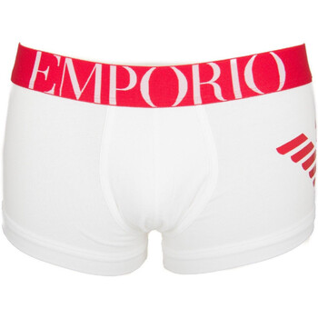 Sous-vêtements Homme Boxers Emporio Armani monogram logo shirtni Boxer Blanc