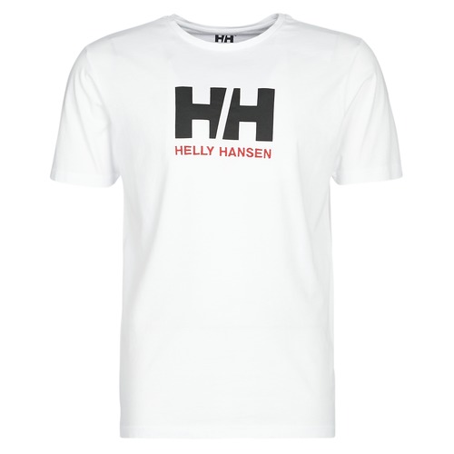 Vêpaper Homme T-shirts manches courtes Helly Hansen HH LOGO T-SHIRT Blanc