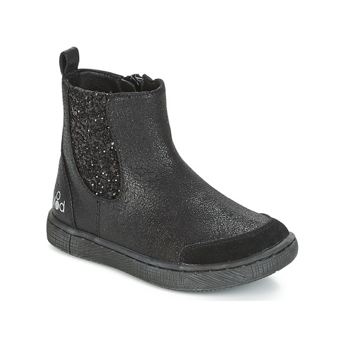Boots Fille Mod'8 BLABLA Noir - Chaussures Boot Enfant 54 