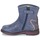 Chaussures Fille Boots Derby PRADA Envelope Leather Clutch Wallet Black 181970 VAGABUNDA Bleu