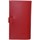 Sacs Femme Portefeuilles LANCASTER Compagnon  en cuir Ref 40313 rouge 19.5*11*2 cm Rouge