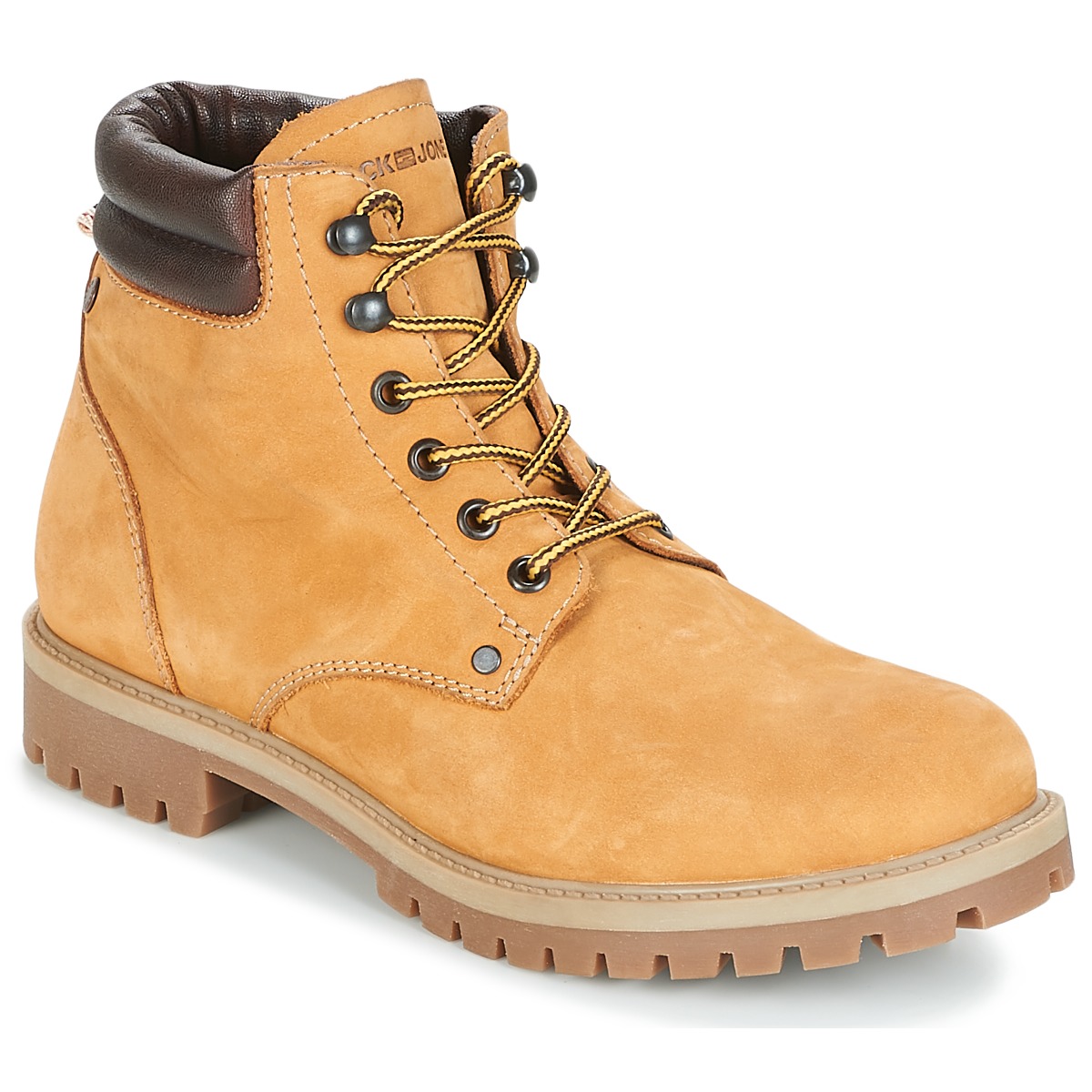 Chaussures Homme chaussure Boots Jack & Jones STOKE NUBUCK chaussure BOOT Camel