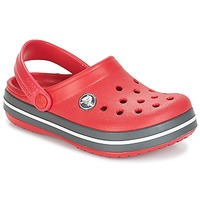 Chaussures Enfant Sabots Crocs CROCBAND CLOG KIDS Rouge