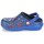 Chaussures Enfant Sabots Crocs CLASSIC Black GRAPHIC CLOG K Bleu