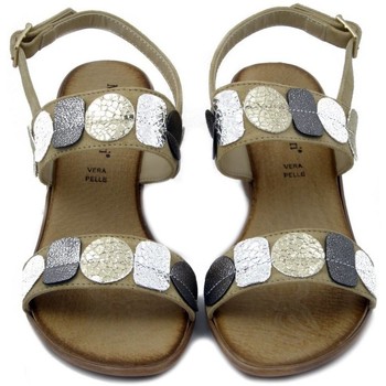 Mercante Di Fiori Femme Chaussures, Sandales en Daim-BACH8719 Beige