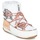 Chaussures Femme Bottes de neige Moon Boot Running PEACE & LOVE WP Blanc / Rose gold