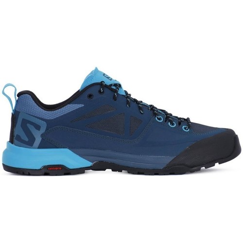 Chaussures Femme zapatillas de running Salomon entrenamiento pie normal media maratón X Alp Spry W Bleu marine, Bleu
