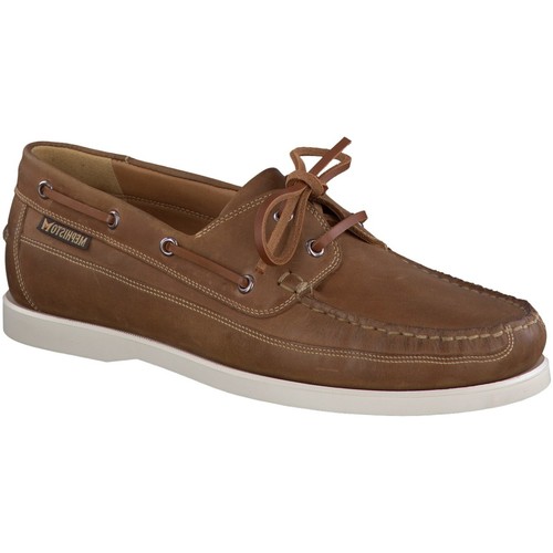 Mephisto Bateaux nubuck BOATING Marron - Chaussures Chaussures bateau  180,00 €