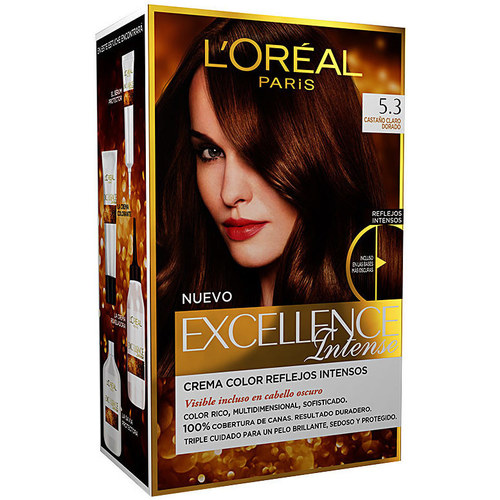 Beauté Colorations L'oréal Excellence Teinture Crème 5.3-brun Clair Doré 