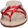 Chaussures Femme Sandales et Nu-pieds Capri BY501 Rouge