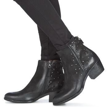 Mjus DALLY STAR Noir - Livraison Gratuite | Spartoo ! - Chaussures Boot  Femme 111,20 €