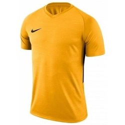 Vêtements retro T-shirts manches courtes Nike Dry Tiempo Premier Jaune