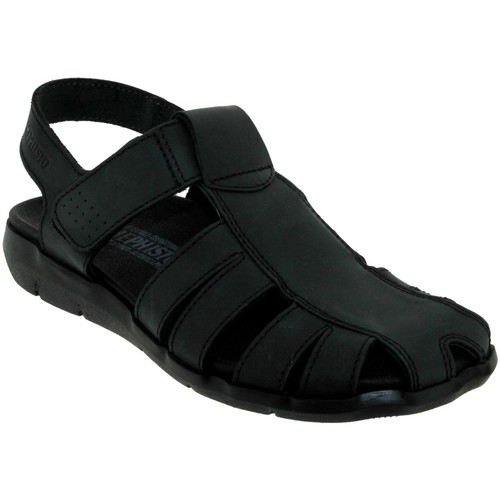 Mephisto Cesar Noir cuir - Chaussures Sandale Homme 135,00 €