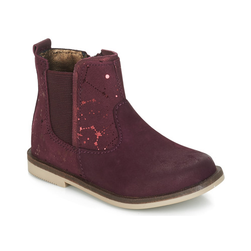 Chaussures Fille Superdry Boots Kickers MOON Bordeaux