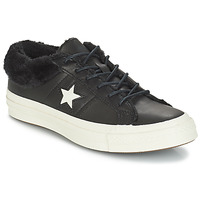 Chaussures jam Baskets basses Converse ONE STAR LEATHER OX Noir
