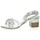 Chaussures Femme Coco & Abricot Nu pieds cuir Blanc