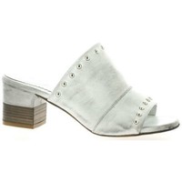 Chaussures Femme Claquettes Pao Mules cuir Blanc