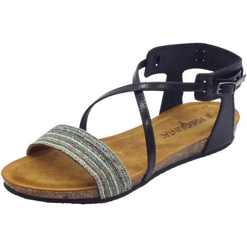 Chaussures Femme Sandales et Nu-pieds Pregunta PB10099476 Senegal Golf Noir