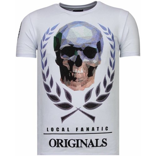 Vêtements Homme T-shirts manches courtes Local Fanatic 65012540 Blanc