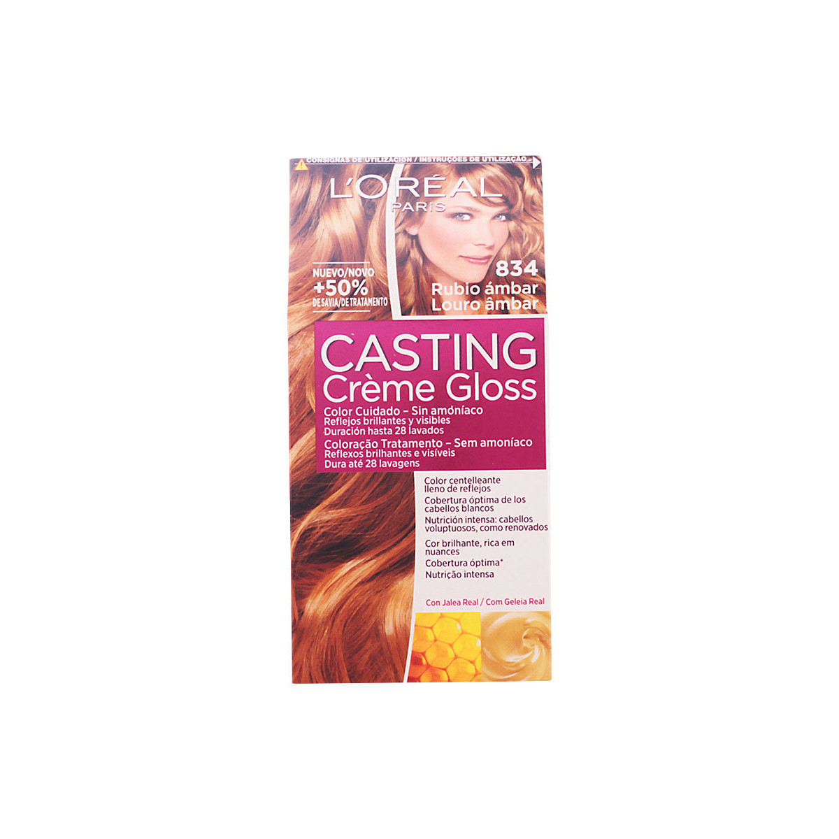 Beauté Colorations L'oréal Casting Creme Gloss 834-blond Ambré 