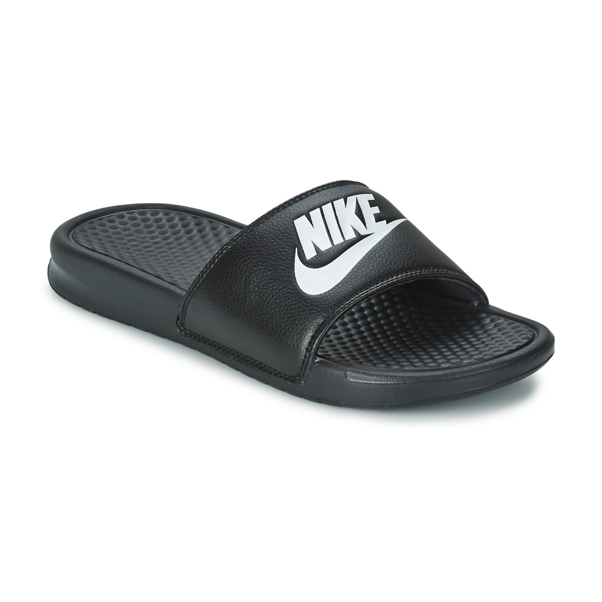 Nike BENASSI JUST DO IT Noir - Livraison Gratuite | Spartoo ! - Chaussures  Claquettes Homme 32,39 €