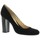 Chaussures Femme Escarpins Vidi Studio Escarpins cuir velours Noir