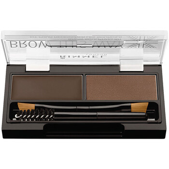 Beauté Femme Maquillage Sourcils Rimmel London Brow This Way Eyebrow Sculpting Kit 003 -dark Brown 