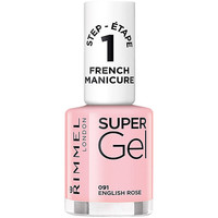 Beauté Femme Vernis à ongles Rimmel London French Manicure Super Gel 091-english Rose 