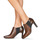Chaussures Femme Low boots Geox D VIVYANNE HIGH Marron