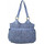 Sacs Femme Sacs porté main Morgan Sac bourse  S - Toile motif imprimé - Bleu Multicolore