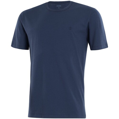 Vêtements Homme T-shirts & Polos Impetus T-shirt HOODIE col rond Bleu