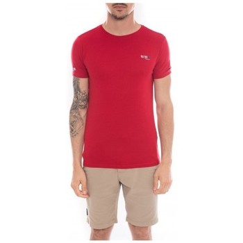 Vêtements T-shirts & Polos Ritchie T-shirt col rond en coton NAMASKA Rouge