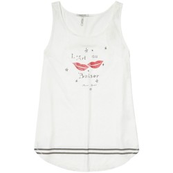 Vêtements Femme Débardeurs / T-shirts sans manche Timberland Sweat-shirt ras de cou Huître 137375 Blanc