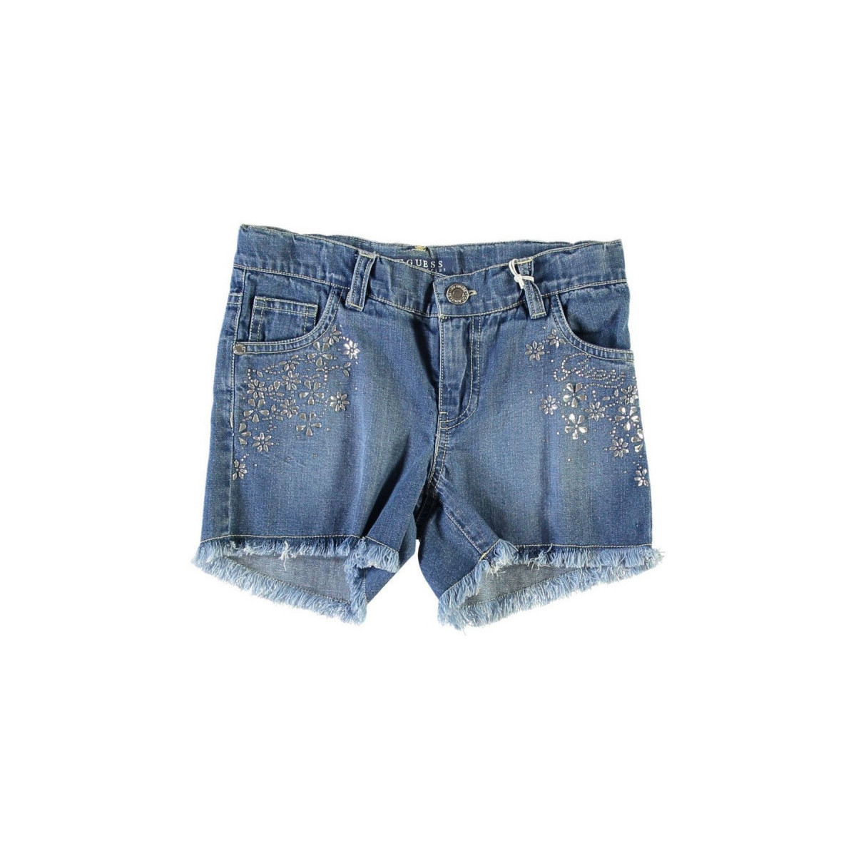 Vêtements Fille Shorts / Bermudas Guess short Fille Denim Shorts bleu Bleu
