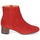 Chaussures Femme Bottines André EUFORIA Rouge